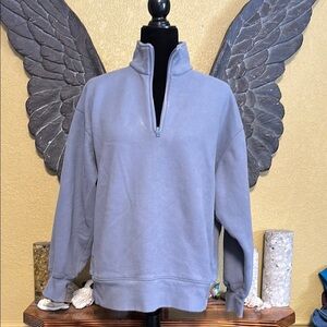 TNA SweatFleece Gray Sweater